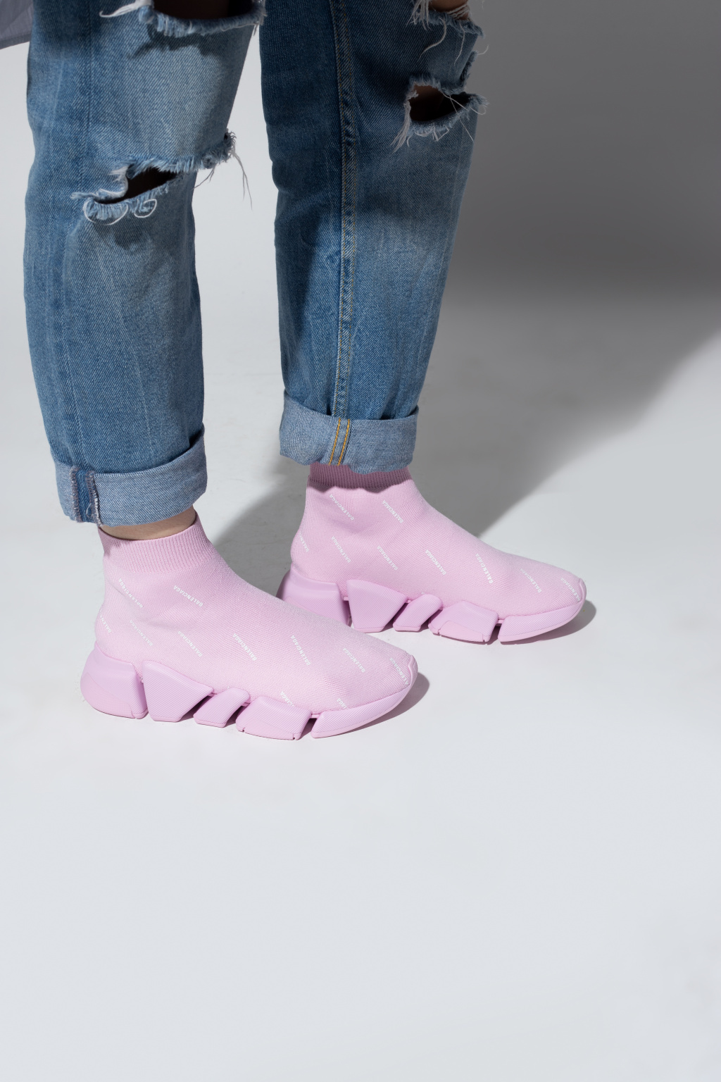 Pink clearance sock balenciaga's